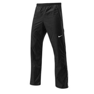 Nike Men's Size M Zoom Running Pants Black Silver Reflective Lightweight